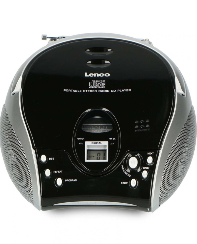 Radio cd lenco SCD-24 BL/SI